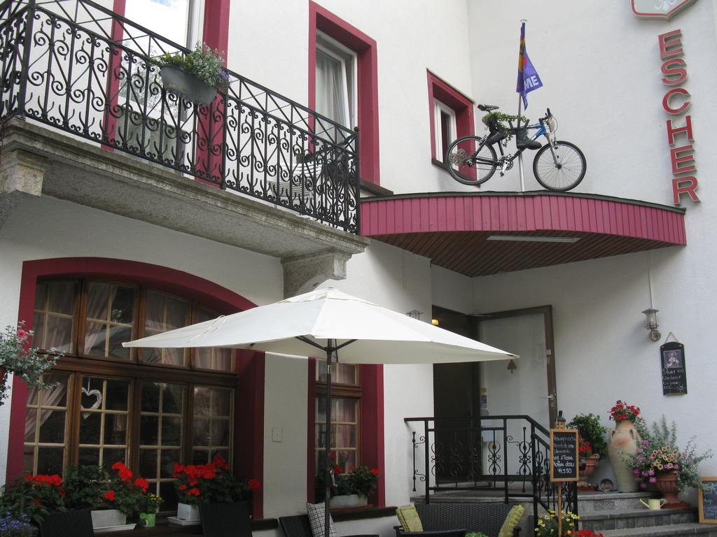 Hotel Escher Leukerbad Exterior foto